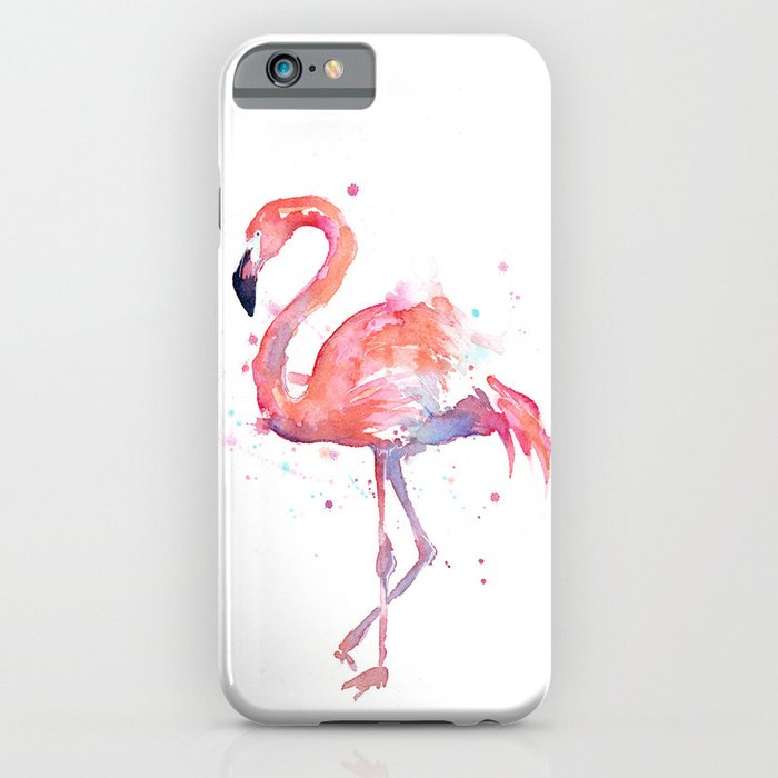 Flamingo iPhone & iPod Case by Olechka | Society6