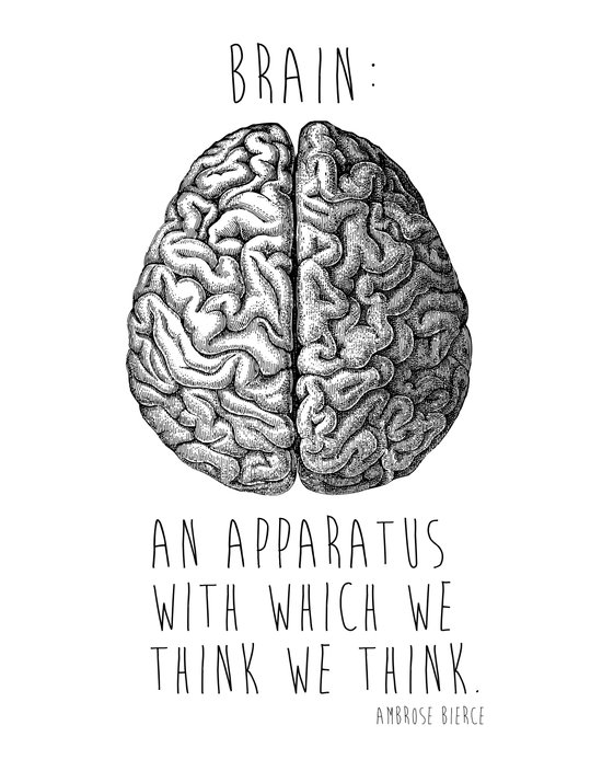 Brain Art Print by T-SIR | Oscar Postigo | Society6