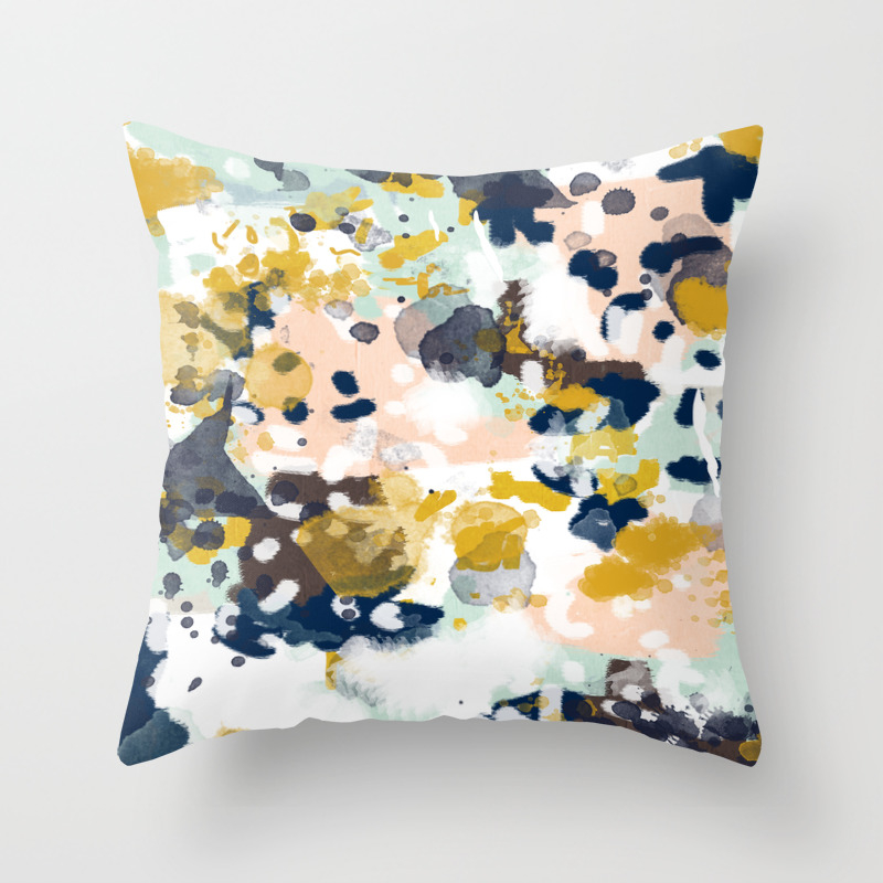 Popular Throw Pillows in abstract Society6