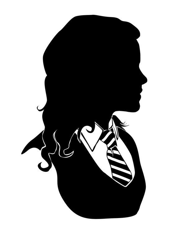 Download Hermione - Standard Silhouette Art Print by GTRichardson ...