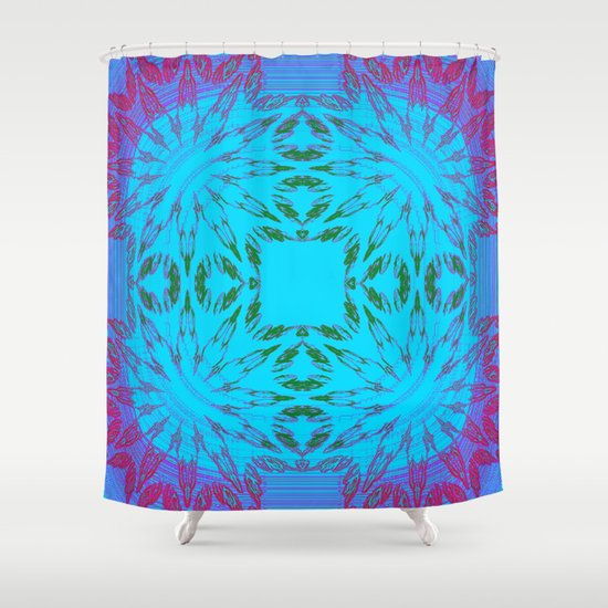 Organic Shower Curtain Liner Purple Fabric Shower Curtain