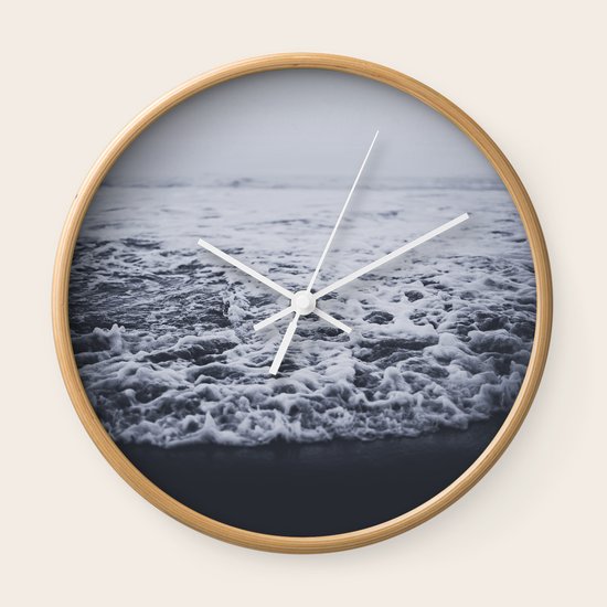 Out to Sea Wall Clock by Leah Flores Society6