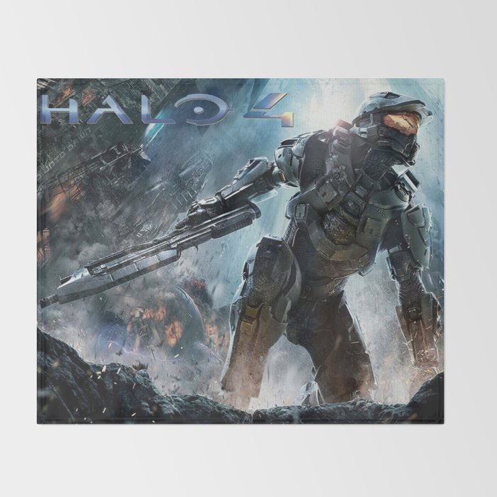Halo 4  Throw Blanket