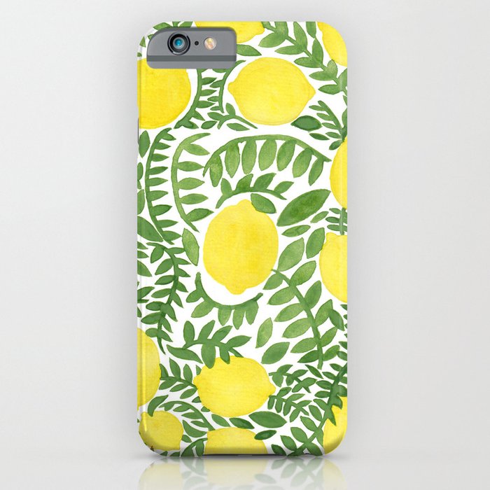 The Fresh Lemon iPhone & iPod Case by Haidishabrina Society6