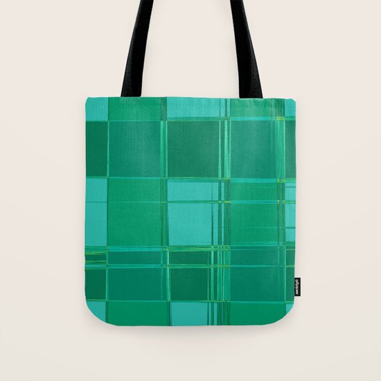Hipster Plaid Two Tote Bag by Nancy Smith Society6