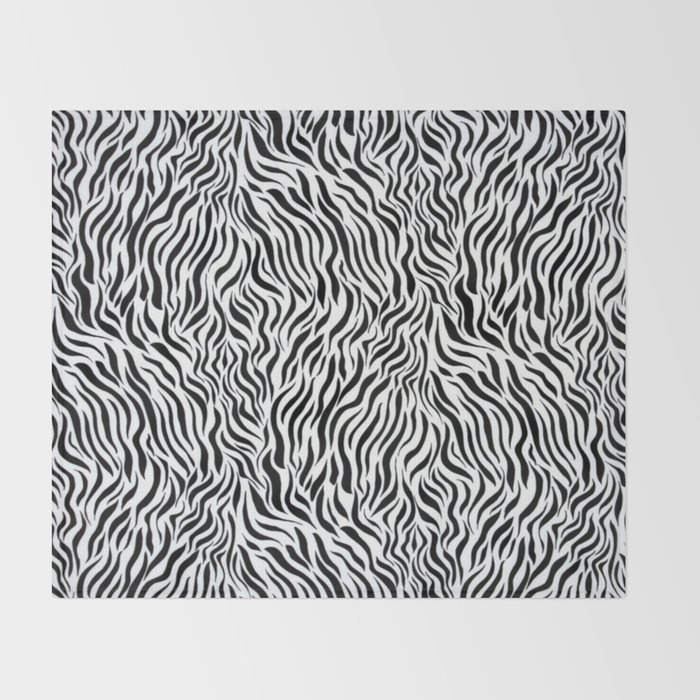 zebra stripe decoration best idea design Throw Blanket