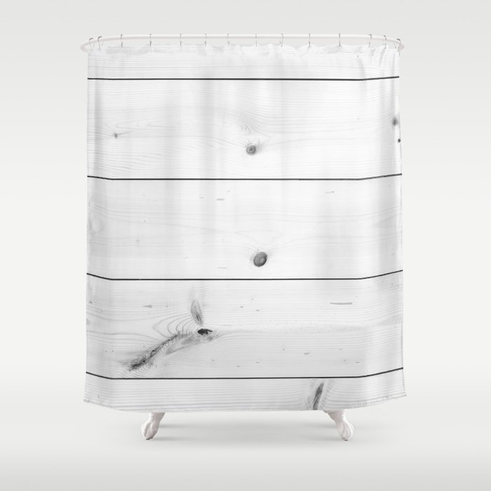 SHIPLAP Shower Curtain by Christina Lynn Williams Society6
