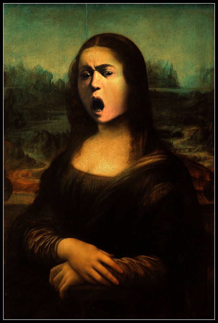 Caravaggio's Mona Lisa Art Print by Gravityx9 | Society6