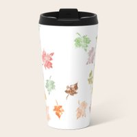 Travel Mug featuring "Welcome Fall" by Donna M Condida
