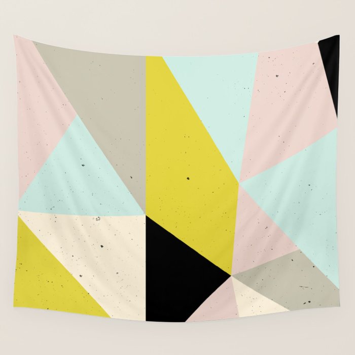 Geometric Wall Tapestry by Grace Elizabeth McConnell Society6