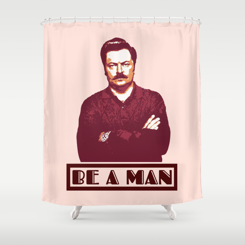 Popular Shower Curtains in typography Society6