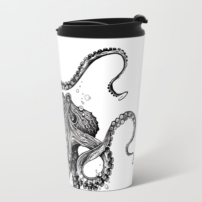 Octopus Travel Mug by TAOJB Society6