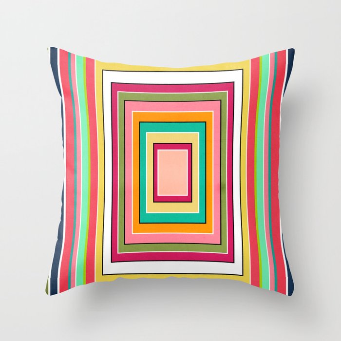 Floor Pattern Throw Pillow by Danny Ivan Society6