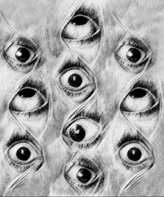 Stretched Eyes Art Print by Hannahburgos | Society6