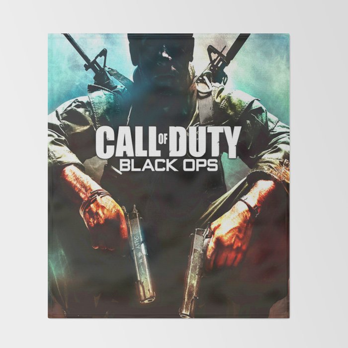 call of duty duvet cover Throw Blanket