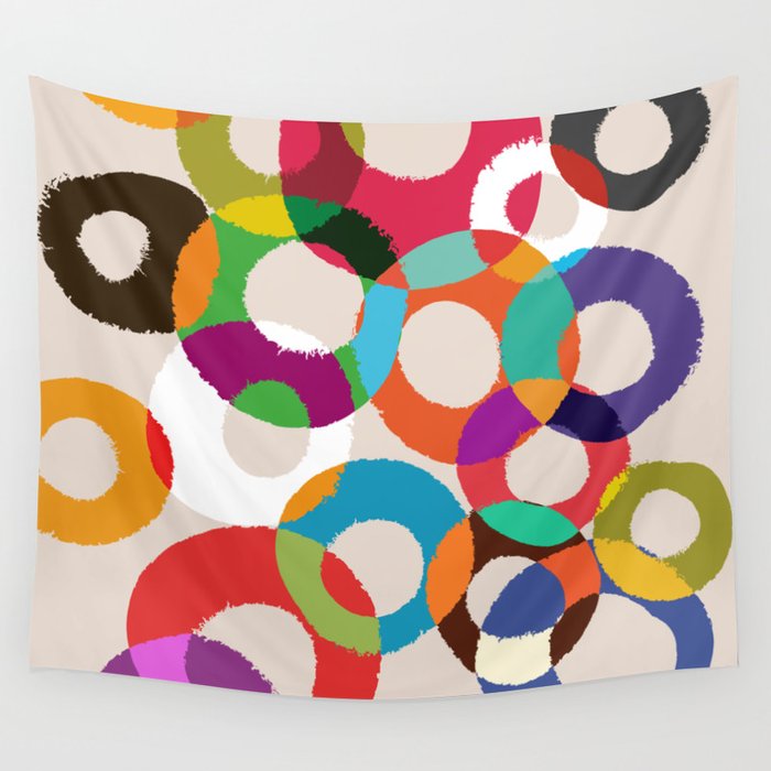 Loop Hoop Wall Tapestry by Society6